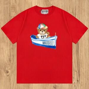 Moschino Red Short Sleeve